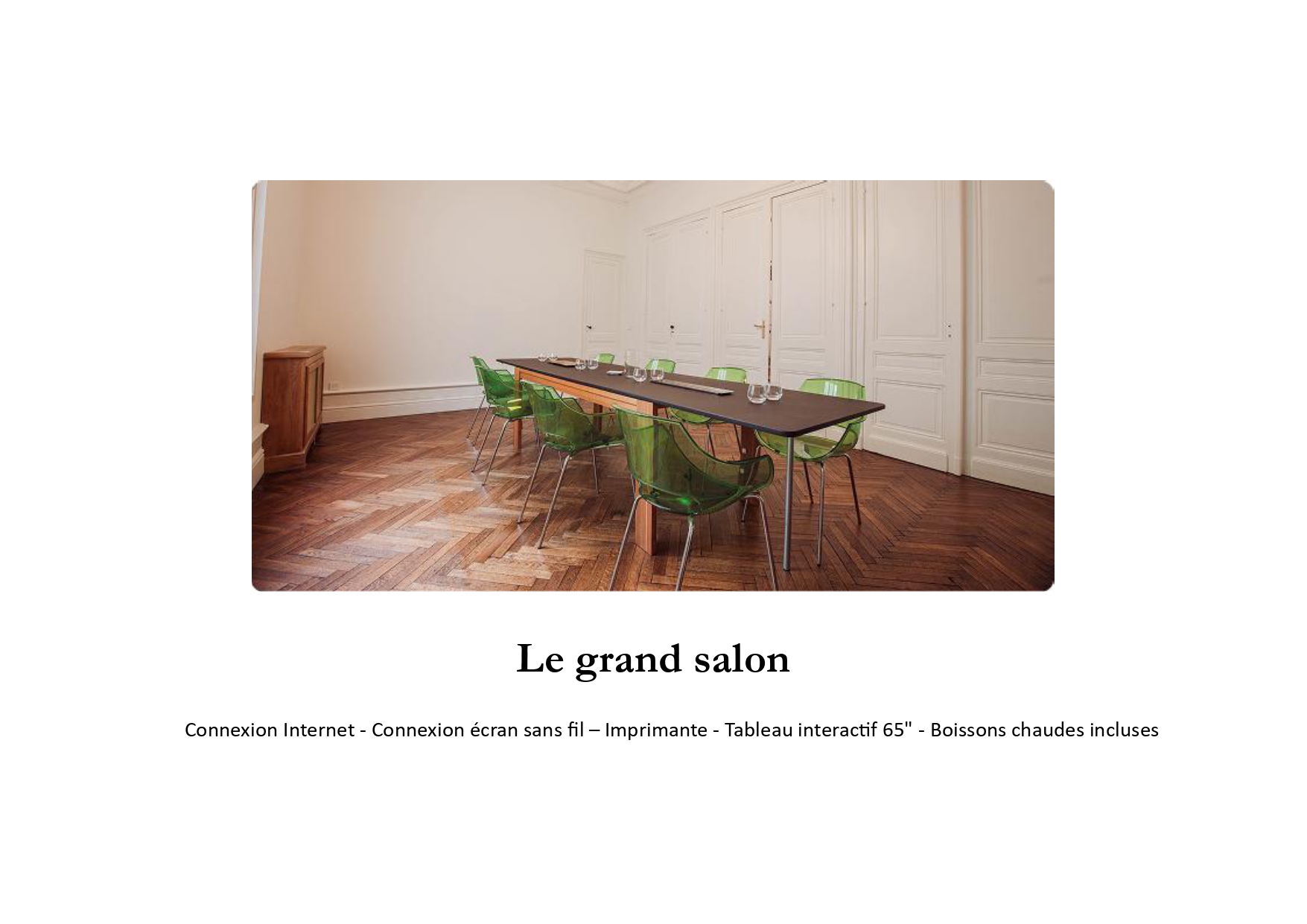 LOCATION DE SALLES DE REUNIONS